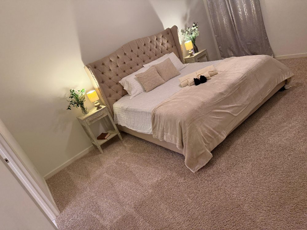 Fresh, tidy bedroom